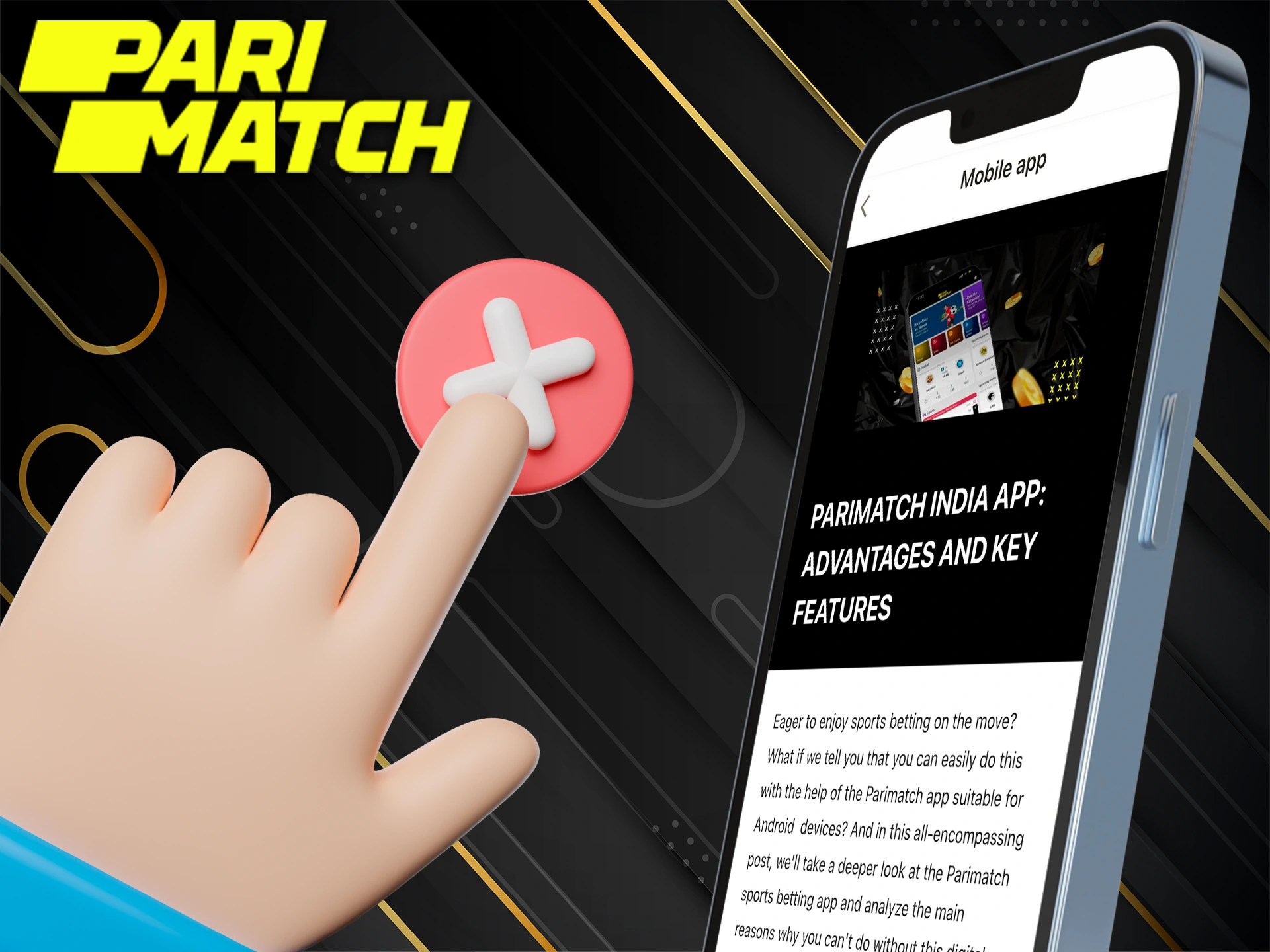 Read how you can uninstall the PM Bet app.