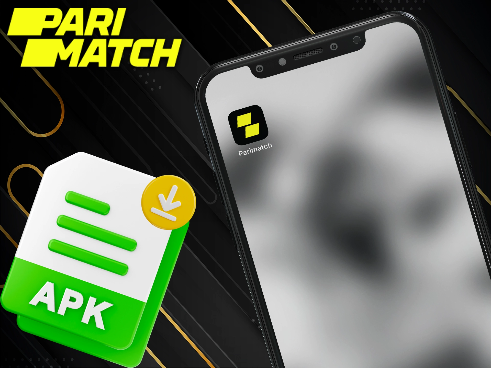 Install the PM Bet application through the APK file.