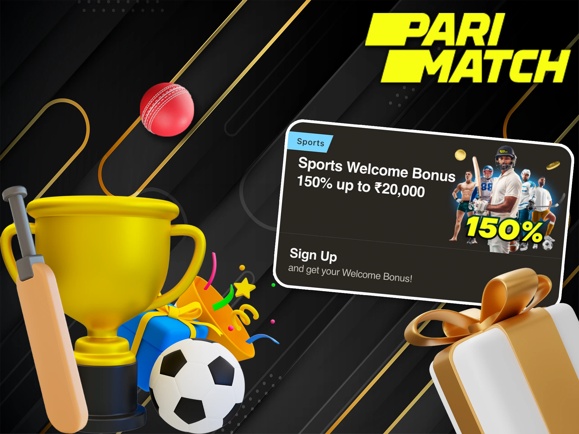 Use the welcome sports betting bonus at PM Bet sports betting.