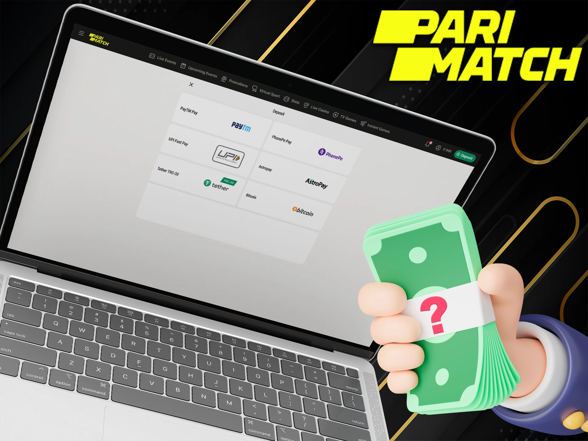 Check out how to make a deposit at PM Bet.