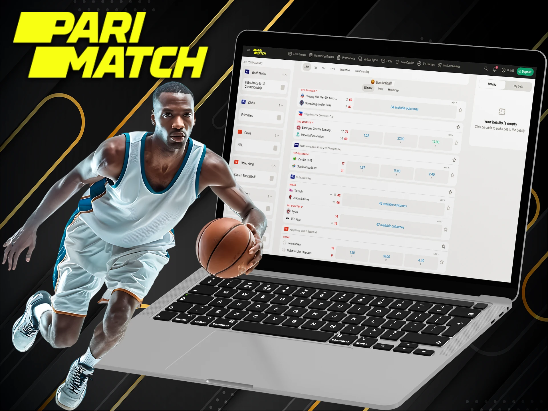 Give a basketball prediction and win money with PM Bet.